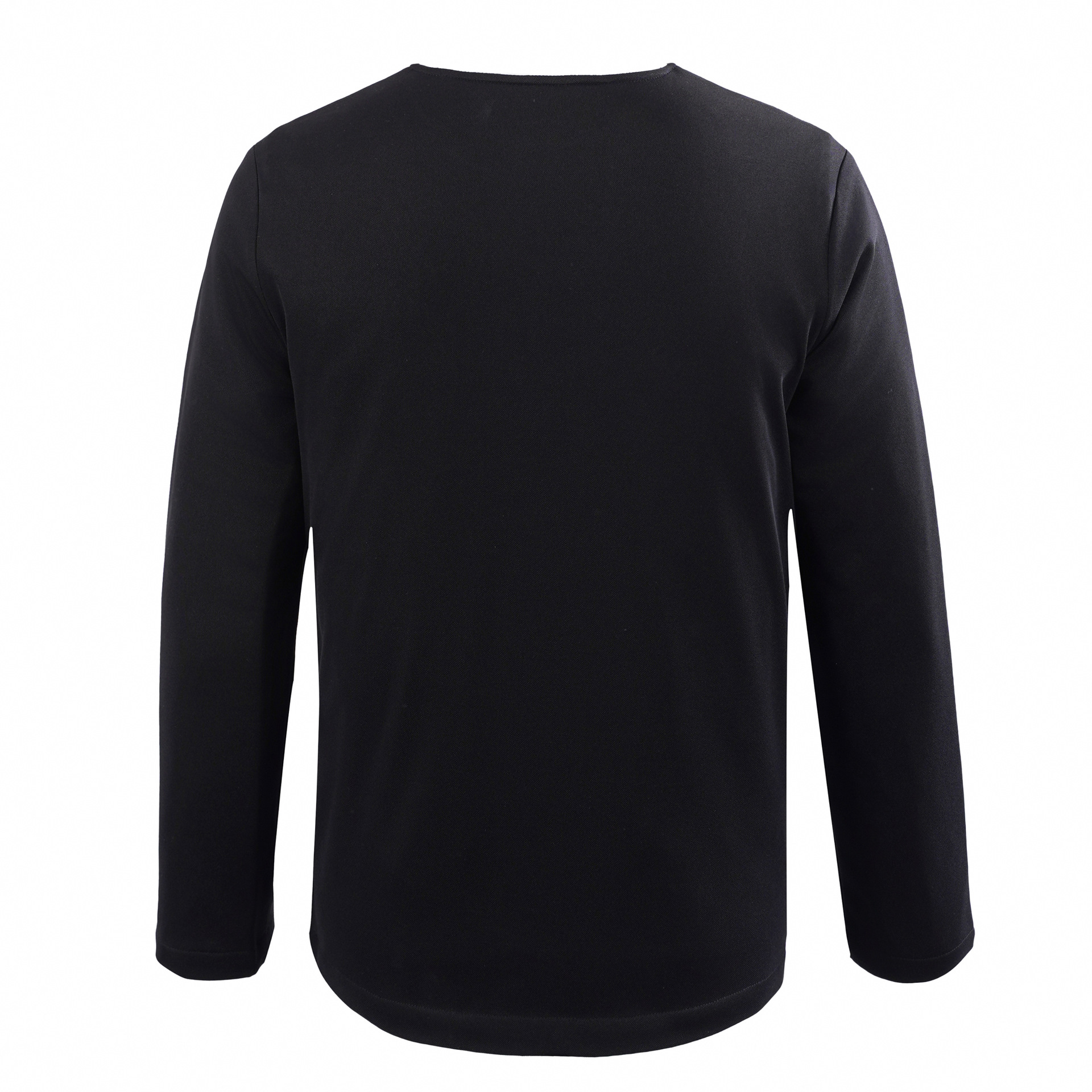 Black Soft Cut-Resistant Long-Sleeve Shirt