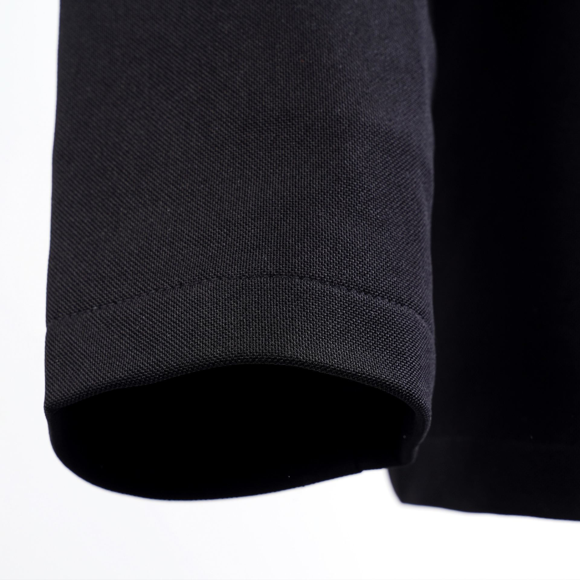 Black Soft Cut-Resistant Long-Sleeve Shirt