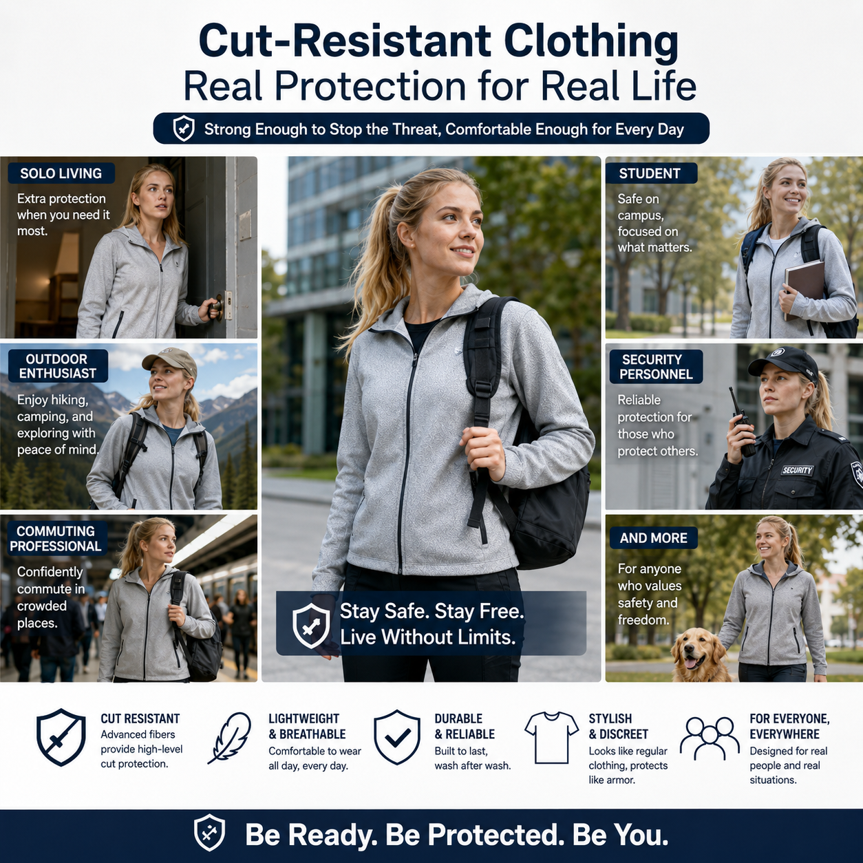 why you need cut resistant clothing