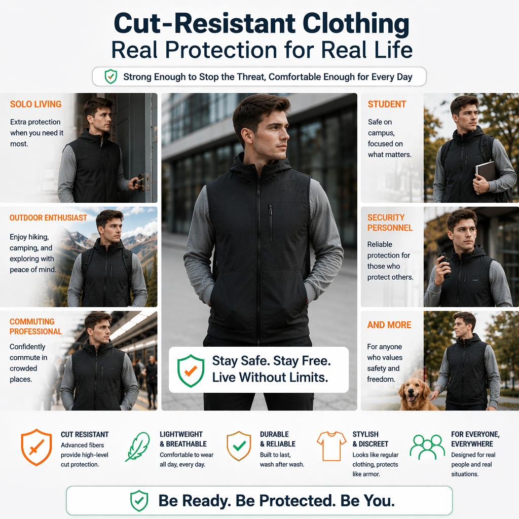 why you need cut resistant clothing