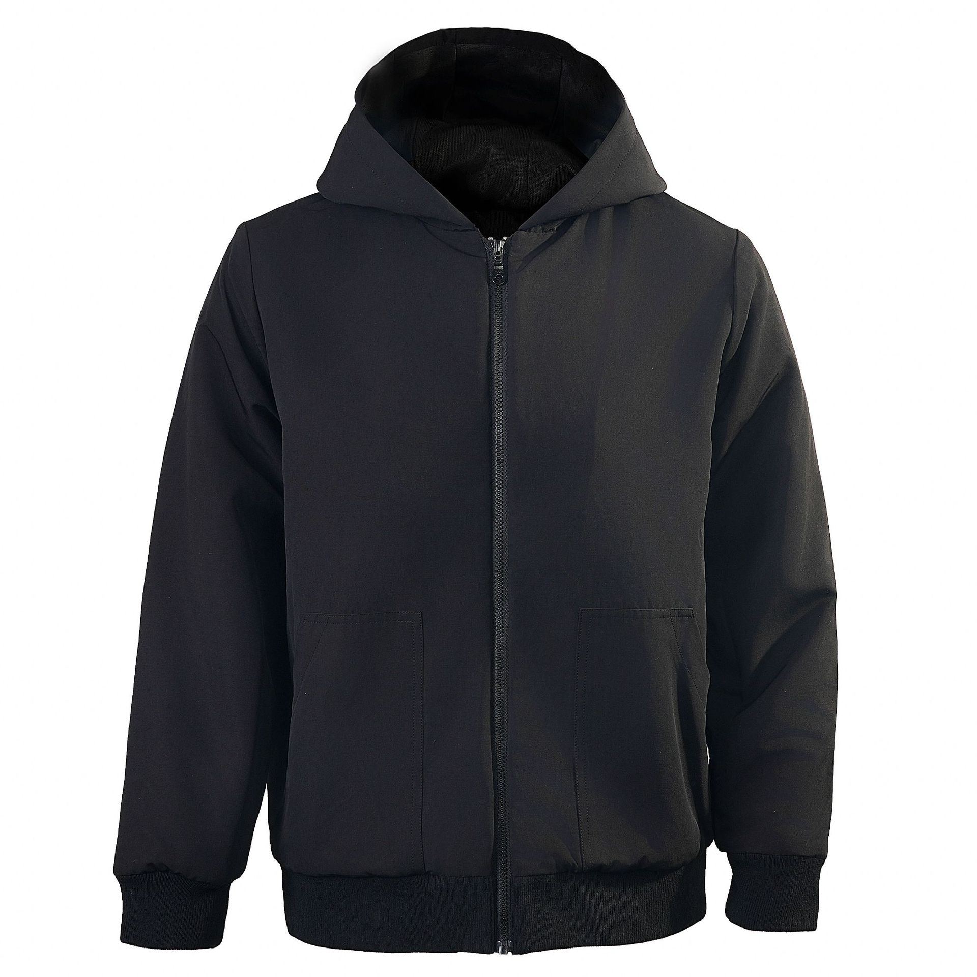 Light Armor – Black Hooded Cut-Resistant Jacket
