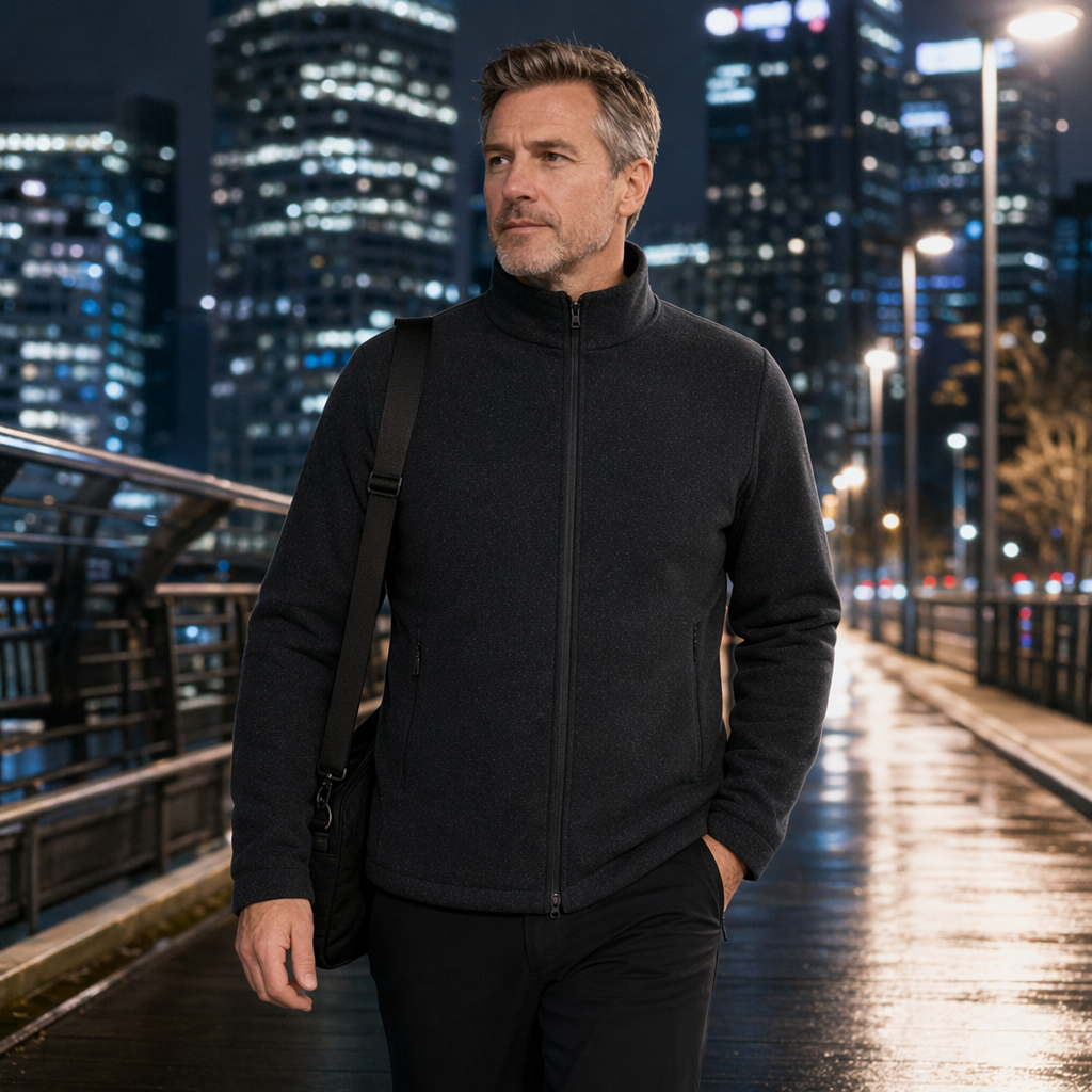 Light Armor . Black Double-Layer Cut-Resistant Jacket . EN388 Highest Certified Cut & Puncture Protection