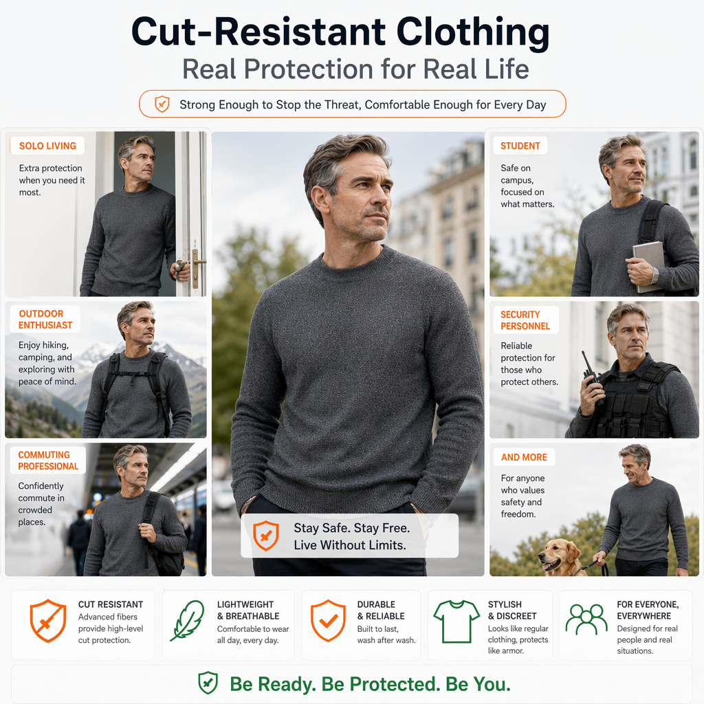 why you need cut resistant clothing