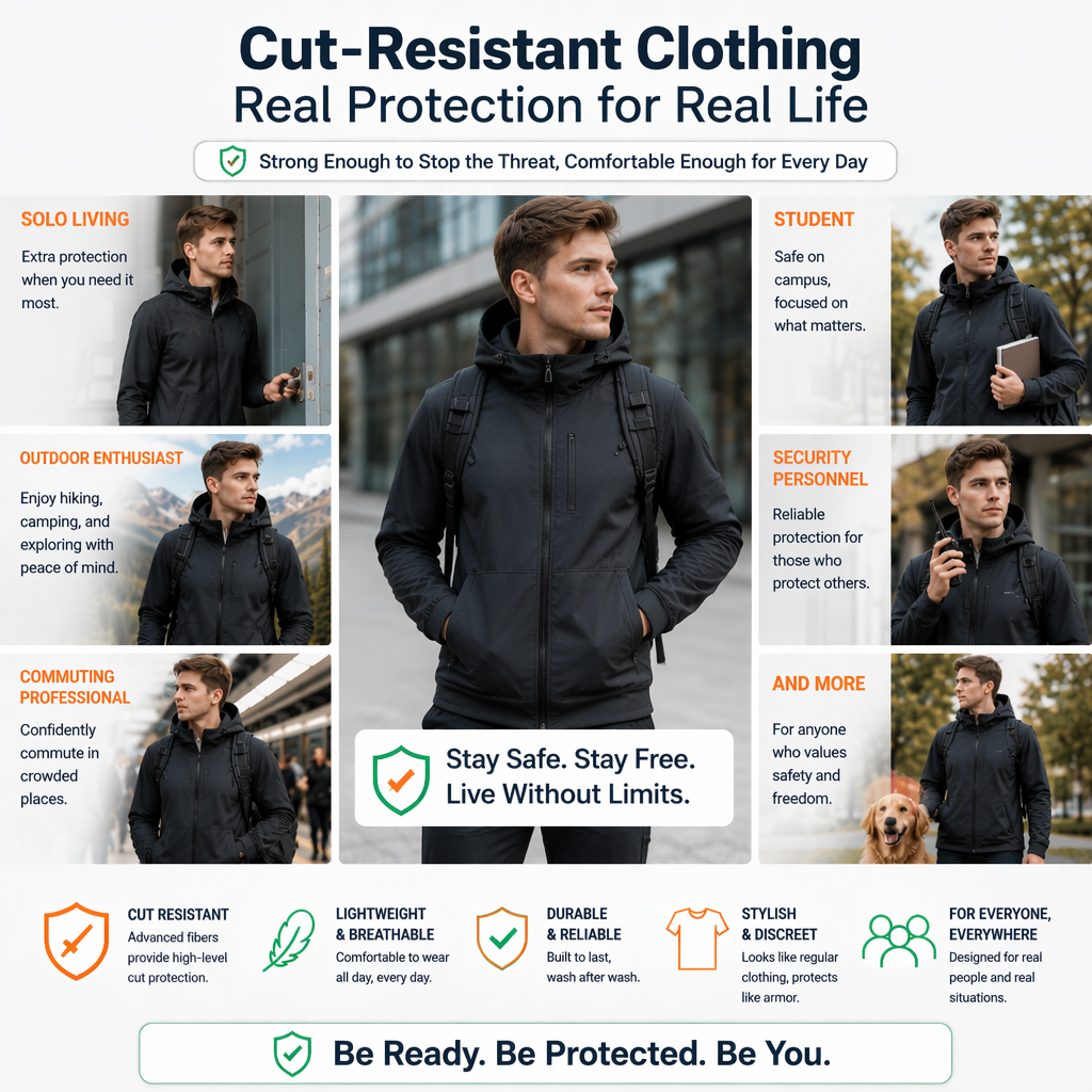 why you need cut resistant clothing