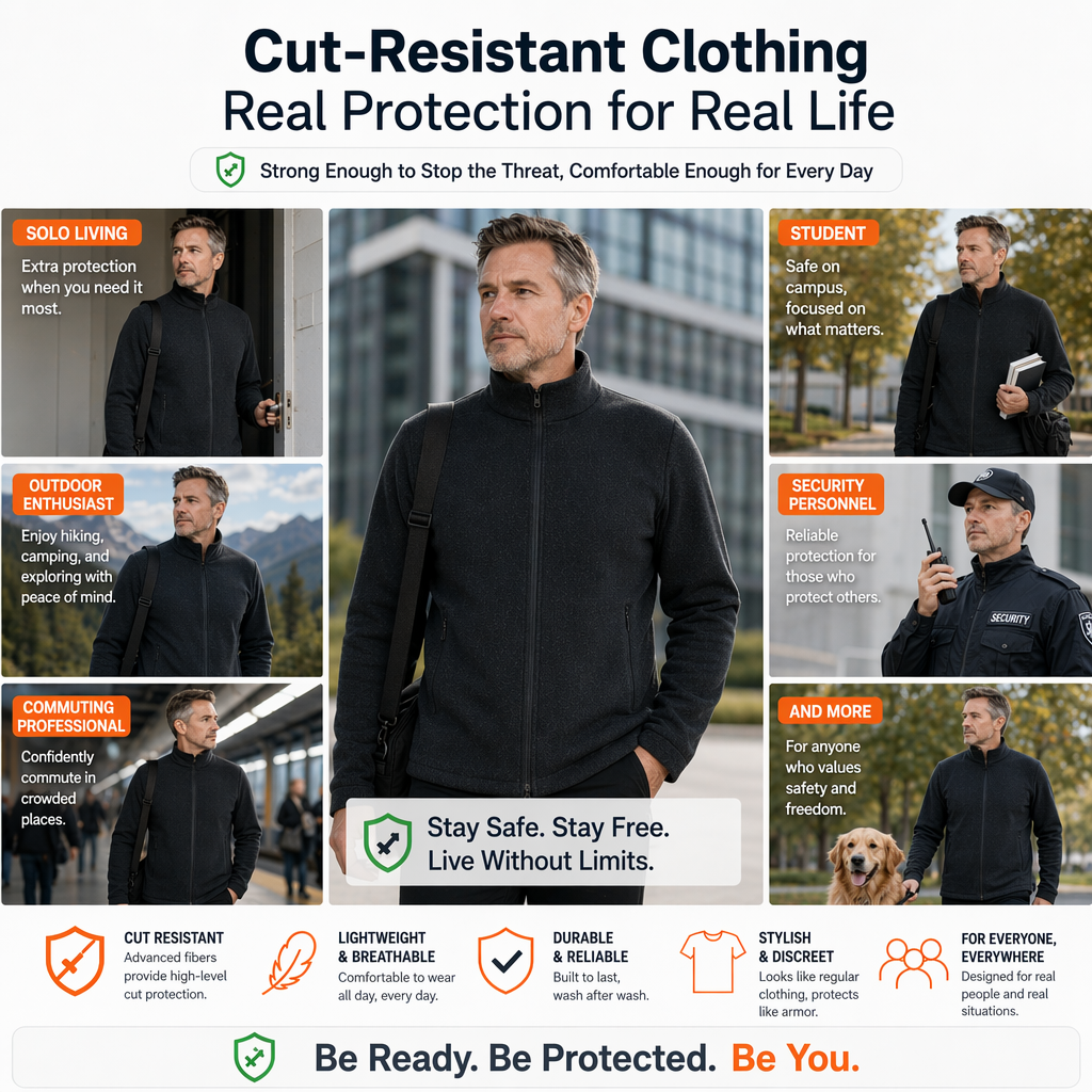 why you need cut resistant clothing