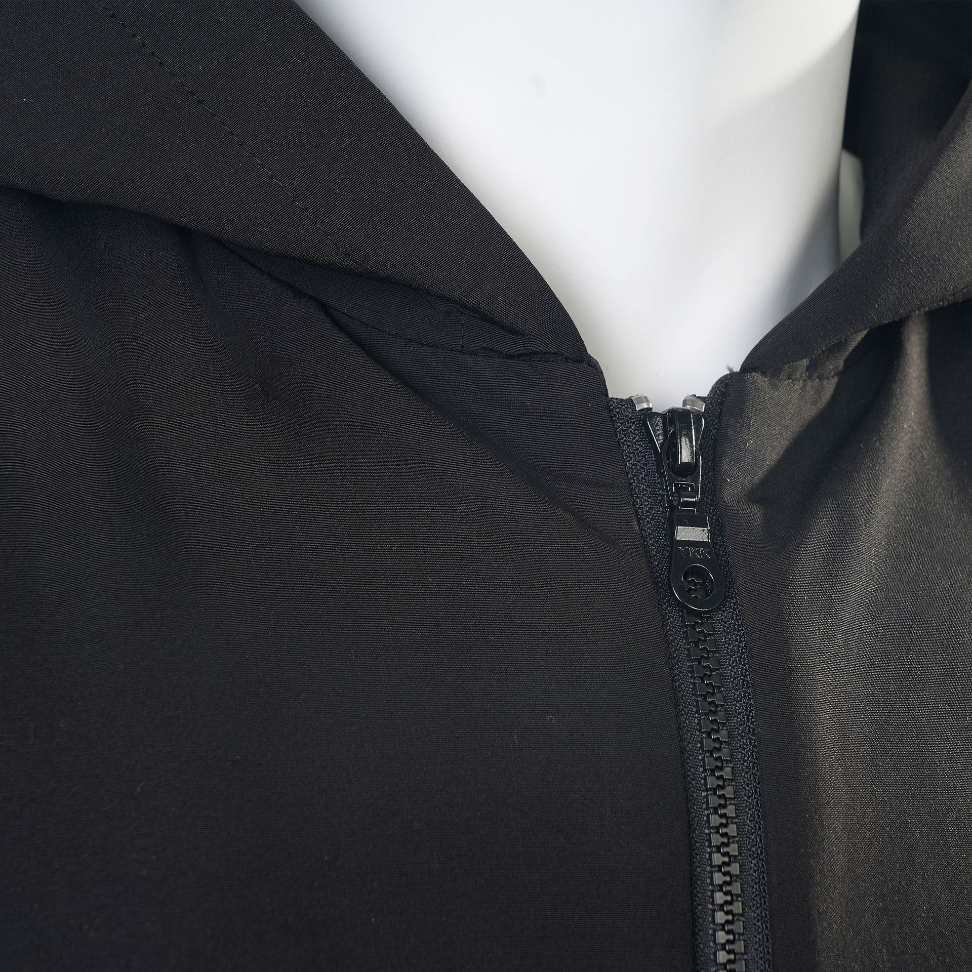 Light Armor – Black Hooded Cut-Resistant Jacket